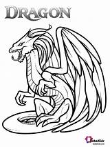 Mythical Bubakids Dragons sketch template