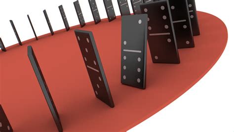 falling domino  animation  stock footage video  royalty   shutterstock