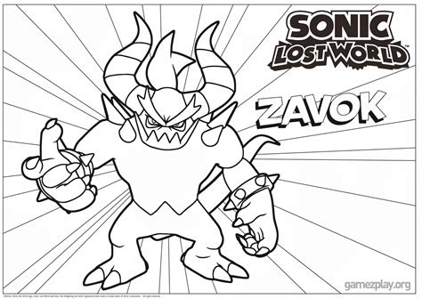 zavok coloring page coloring pages