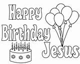 Jesus Birthday Happy Coloring Pages Printable Clip Christmas Preschool Print Choose Board Party Clipground Freecoloring sketch template