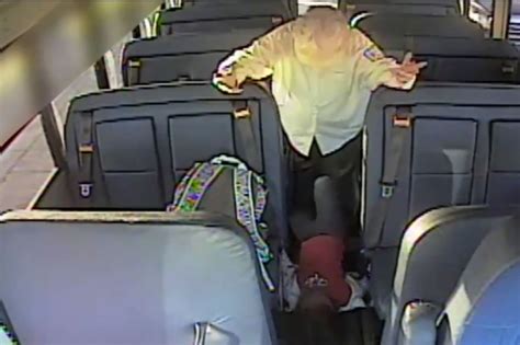 school bus driver caught on video physically abusing girl with autism