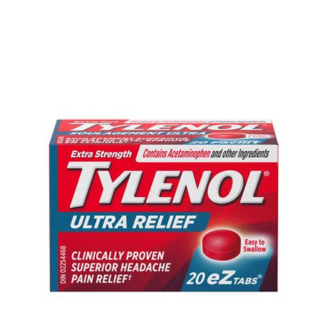 extra strength tylenol ultra relief  eztabs beta pharmacy