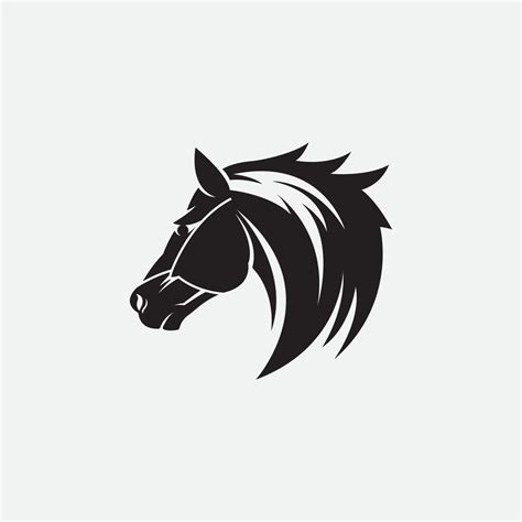 horse logo vector art icons  graphics