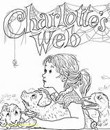 Coloring Charlotte Pages Web Charlottes Color Charlie Brown Christmas Getdrawings Getcolorings Print Clever sketch template
