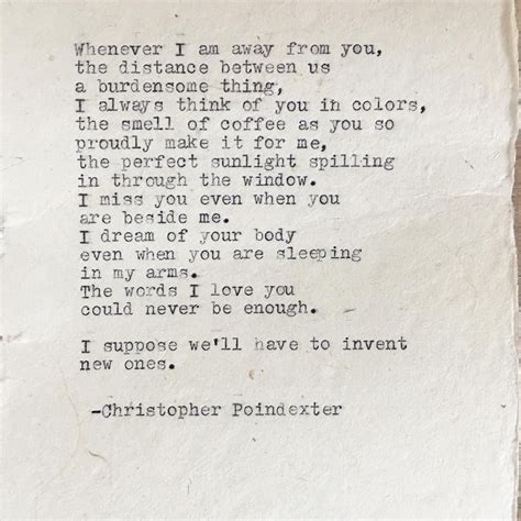 deep modern love poems