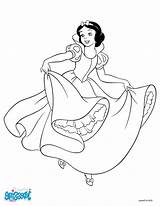 Neve Blanche Neige Coloriage Coloriages Hellokids Princesses Pintar Bestof Benjaminpech Colorindo sketch template