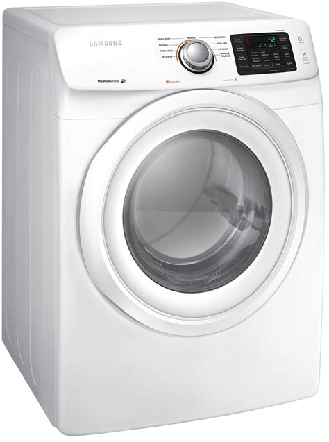 samsung white frontload electrical dryer dvhewa