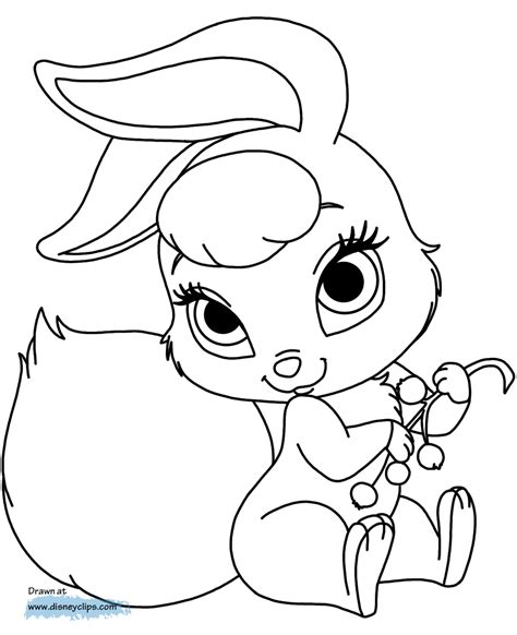 disney palace pets coloring pages