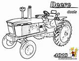 Coloring Deere John Tractor Pages Printable Farm Kids Machinery Four Drawing Print Boys Wheelers Book Color Logo Tractors Sheet Deer sketch template