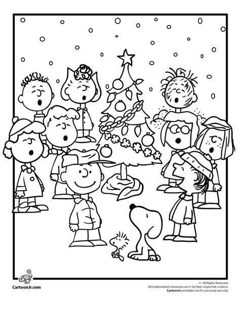 charlie brown christmas coloring pages charlie brown christmas