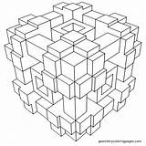 Mandala Geometrici Kleurplaten Boxy sketch template