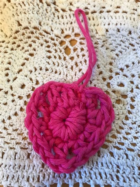 easy crochet heart julies creative lifestyle