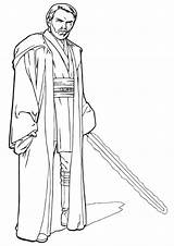 Jedi Coloring Pages sketch template