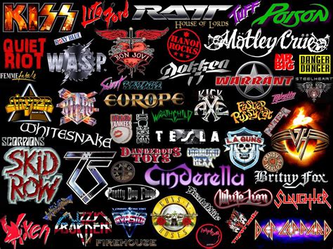 80s Rock Band Logos Hoy Habia 0 Visitantes 0 Clics A