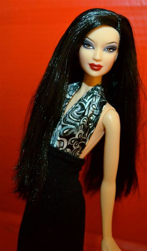 barbie basics only long dark hair one that doesn t look too cheapy