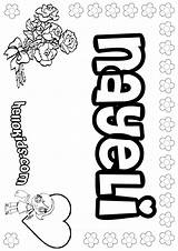 Nayeli Coloring Pages Hellokids Print Color sketch template