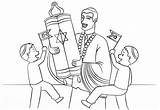 Torah Simchat Coloring Pages Jewish October Kids Print Most sketch template