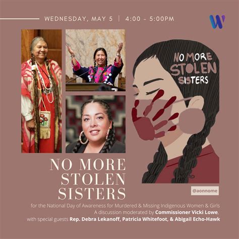 no more stolen sisters a discussion for mmiwg awareness women s
