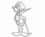 Duckula Count Duck Coloring Pages sketch template
