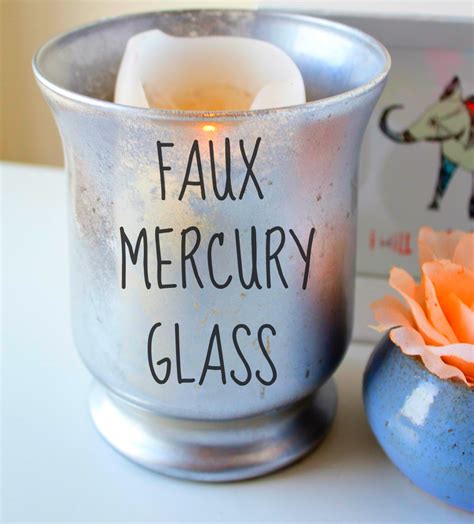 Faux Mercury Glass Tutorial Weddingbee