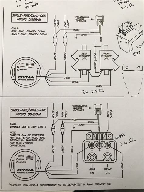 dyna  ignition wiring diagram wiring digital  schematic