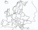 Europa Mapa Politico Mudo Mapas Mudos Reproduced sketch template