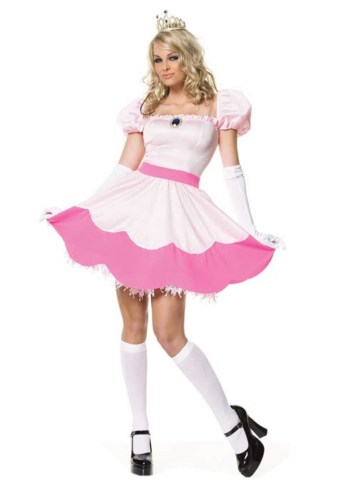 Adult Sexy Princess Costume Sexy Princess Peach Costume