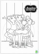 Coloring Ballerina Angelina Pages Printable Christmas Print Online Colouring Dinokids Everfreecoloring Getcolorings Bailarina Color Close Comments Books sketch template