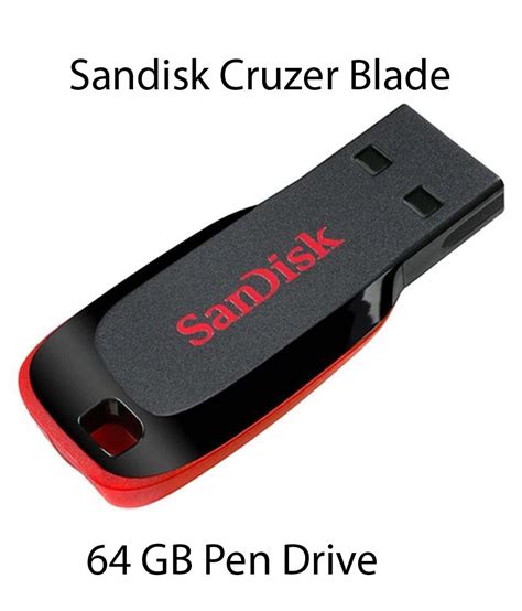 sandisk cruzer blade  gb  drive buy sandisk cruzer blade  gb  drive