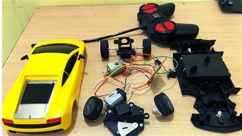 assemble remote control car build   rc car  scratch youtube