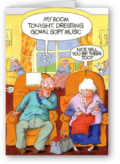 85 best funny elderly couple cartoons images on pinterest