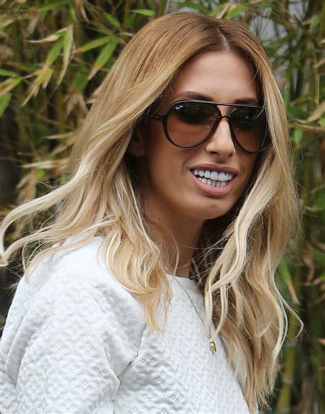 Stacey Solomon Promotes “breath Away” In Thigh Skimming Spotted Mini