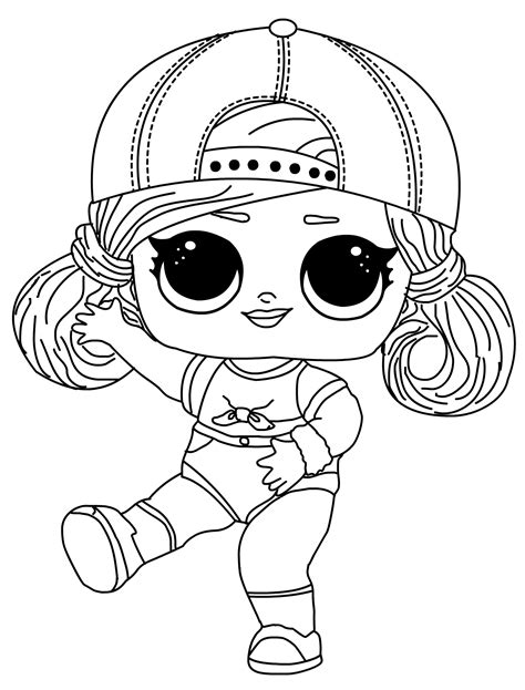lol dolls coloring happy birthday coloring pages