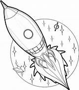 Coloring Pages Spaceship Ship Alien Rocket Colouring Getdrawings Wars Star sketch template