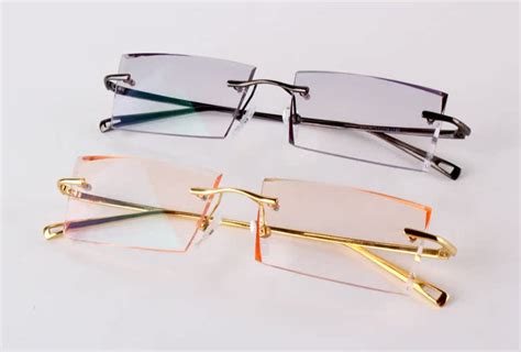 Custom Made Titanium Eyeglasses Eyewear Glasses Frames Progressive