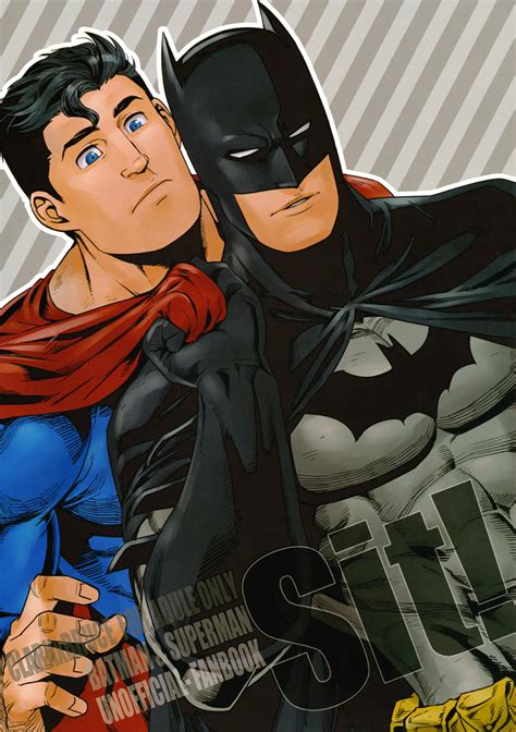 [gesuido megane] batman and superman dj sit unofficial fanbook [eng