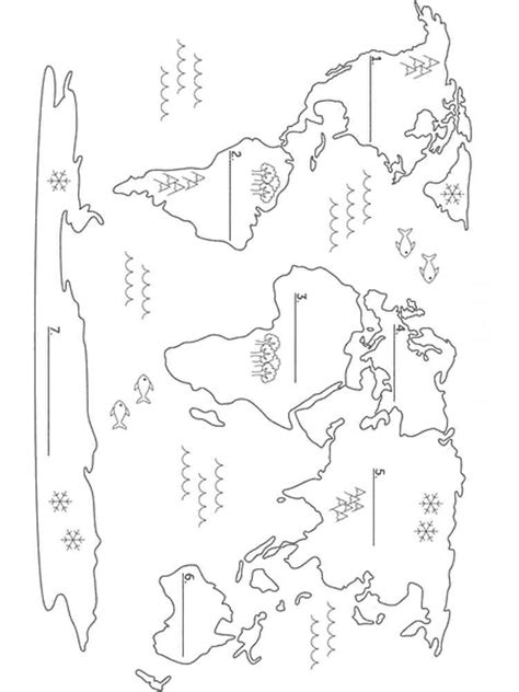 geography coloring pages