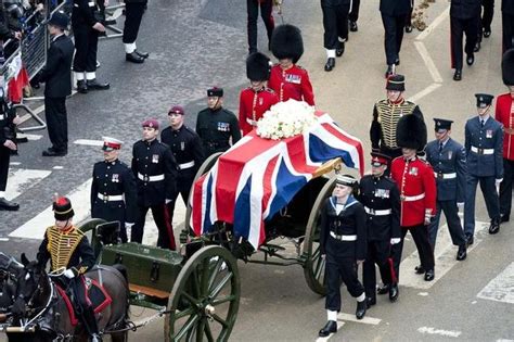 Margaret Thatcher Funeral Pics