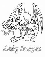 Dragon Coloring Pages Baby Dragons Spyro Drawings Colouring Cute Kids Realistic Drawing Sheet Printable Easy Chinese Year Clipart Color Oh sketch template