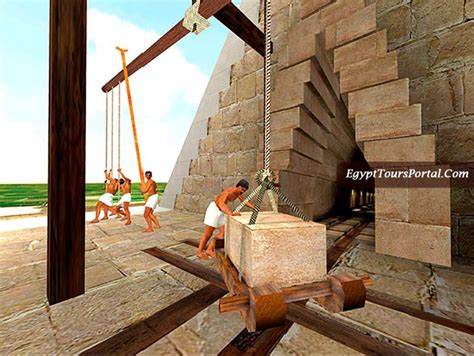 how the pyramids were built solved with egypt tours portal