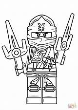 Coloring Ninjago Nya Lego Getdrawings Printable sketch template