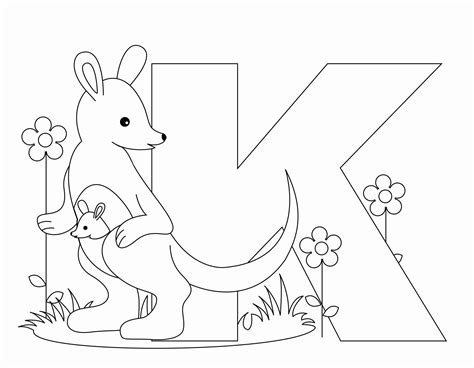 alphabet coloring pages  toddlers