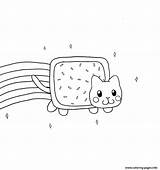 Cat Coloring Minecraft Nyan Pages Drawing Colouring Printable Paintingvalley sketch template