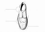 Loafers Moccasins sketch template