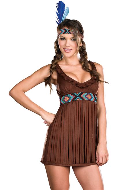 Hot Native American Indian Girl Costume