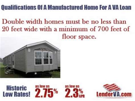va loan   mobile home loan walls