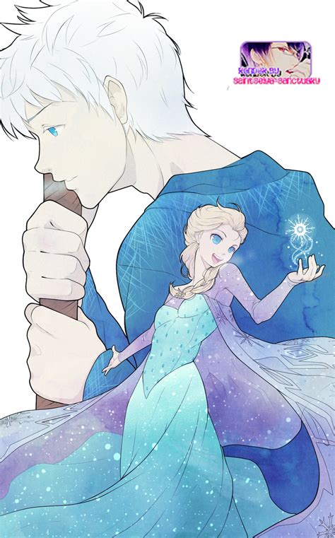 Elsa Y Jack Frost Render By Saintseiya Sanctuary On Deviantart