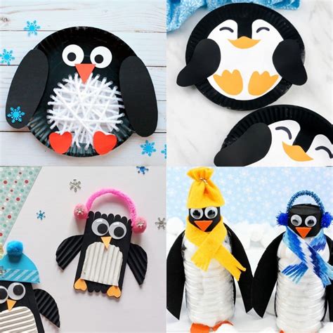 perfect penguin crafts  kids   craftsy hacks