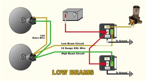 gm headlight wiring diagram