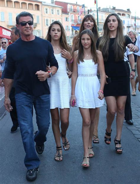 Sylveter Stallone S Daughter Sistine 16 Set For Modelling Career
